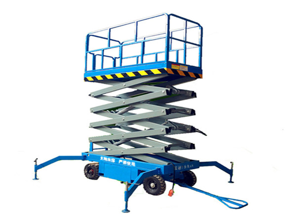 Mobile scissor lift Мобильный ножничный подъемник