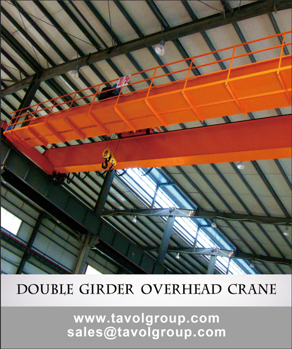 Double girder overhead crane Двухбалочный мостовой кран