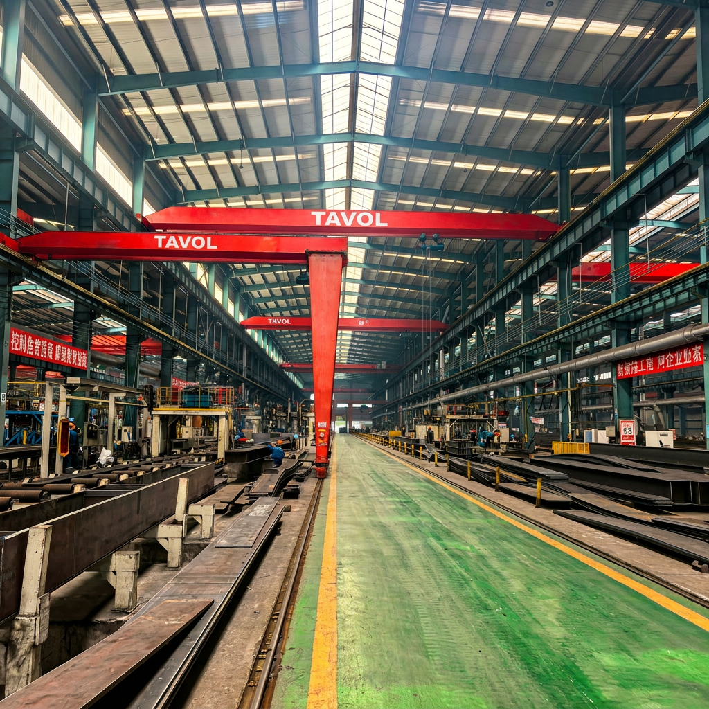 Tavol-Red-Gantry-Crane- Workshop-Highlight