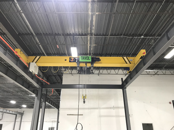 Euro single girder overhead crane еврокран мостовой однобалочный