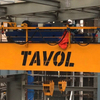 Двухбалочные мостовые краны марки Tavol QD Heavy Duty Model подходят для загруженных и тяжелых условий эксплуатации