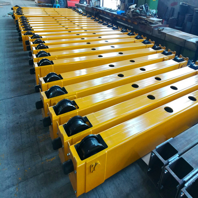 Концевая тележка крана для работы в качестве механизма длинного хода крана мостовых и козловых кранов