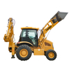 Tavol 4-колесный стиль 2,5 тонна 388H ROPS с A/C Small Backhoe Loader с конкурентной ценой.